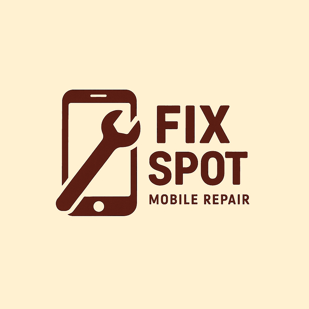 A clean and modern mobile repair workshop